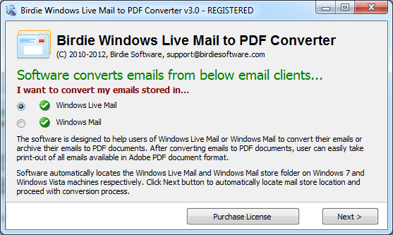 wlm to pdf converter, wlm to pdf conversion, windows live mail to pdf converter
