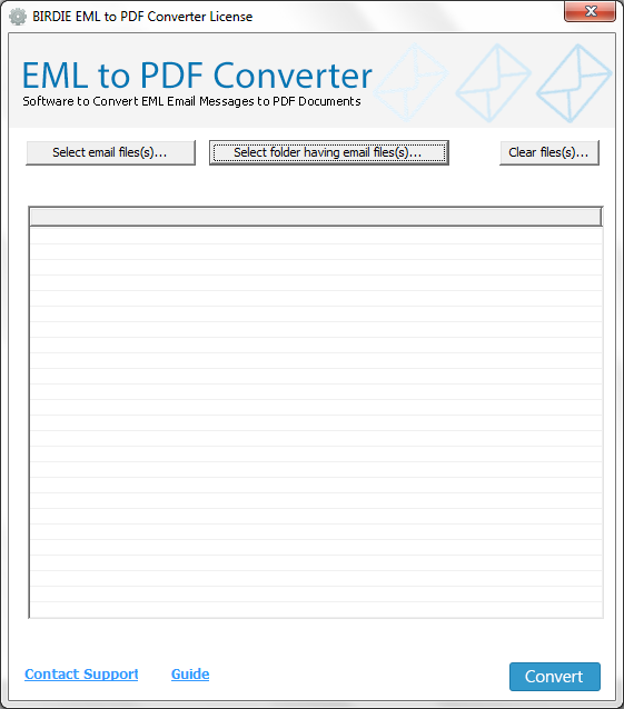 Convert EML to PDF Mac Mail 6.9.4